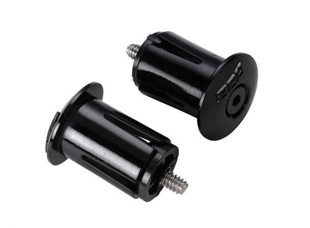 BBB ScrewOn BHT-96 Endepropp Sort, plast m/skrufeste, til ROAD styrer 